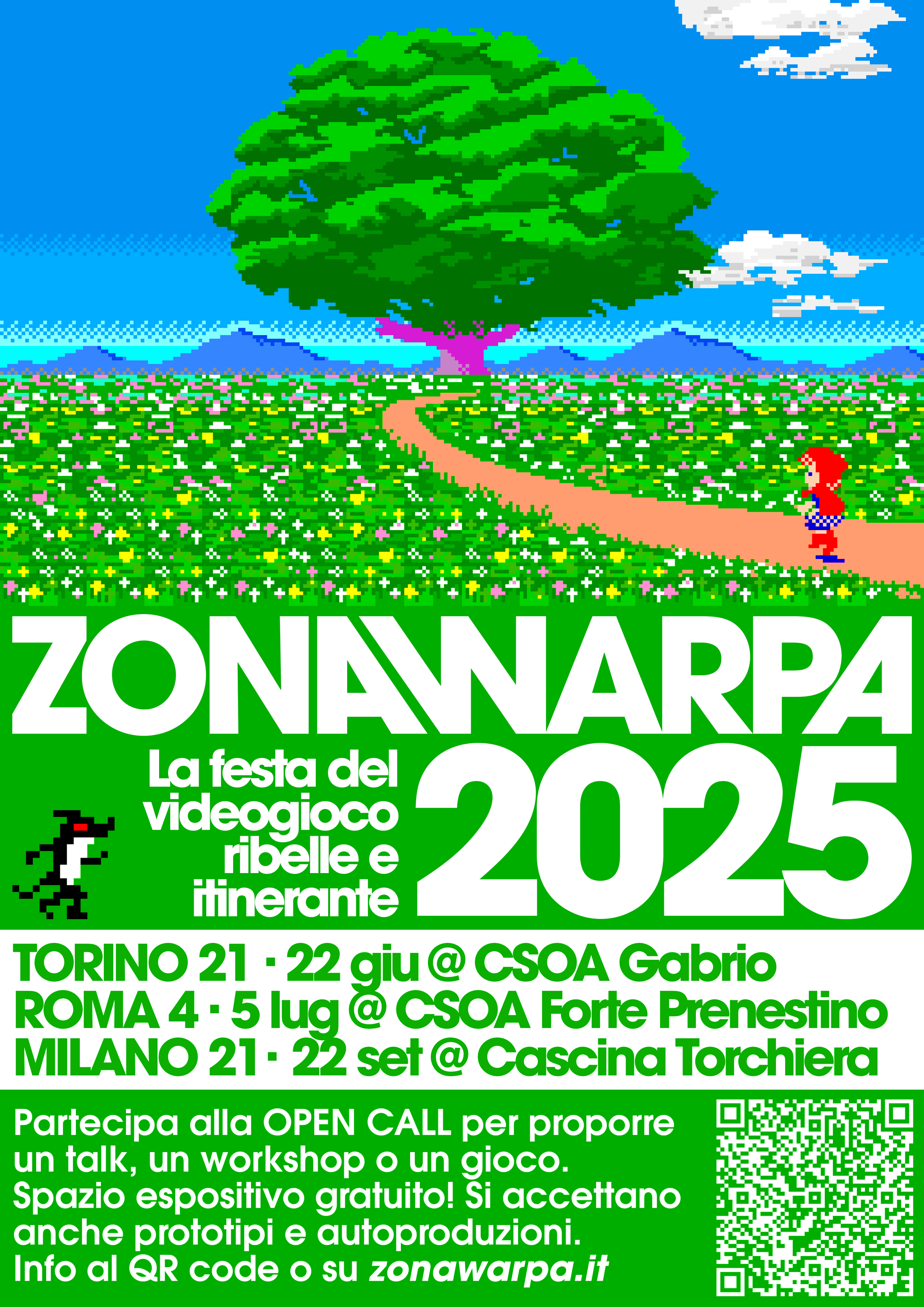Anteprima evento Zona Warpa 2025 @ Roma, Italia